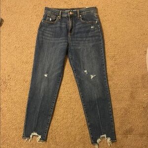 Distressed Denim Jeans